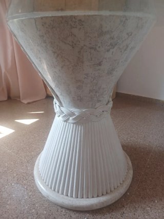 Mesa redonda cristal