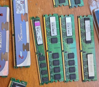 Módulos RAM Varios DDR2 DDR3