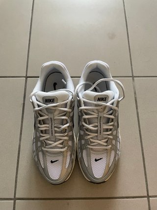 Nike P-6000 Silver/White