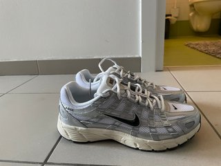 Nike P-6000 Silver/White