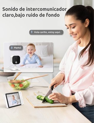 GHB Cámara Bebé 5 HD 720P IPS