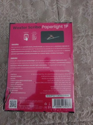Woxter Paperlight TP Ebook Rosa