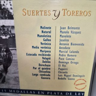 Colección 14 Monedas Plata Toreros