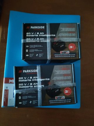 2 Batterie Parkside 20V 8Ah Smart
