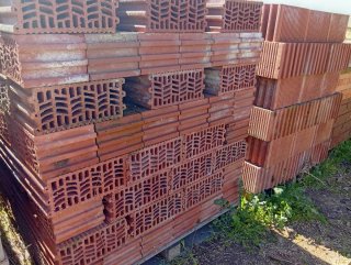 Bloques  termoarcilla.