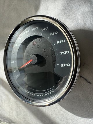 Harley Davidson Cuenta km /h de 5 pulgadas