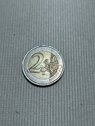 Moneta 2€ Portogallo 2002 con Errore