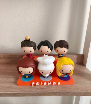 Expositor Figuras Friends McDonald's