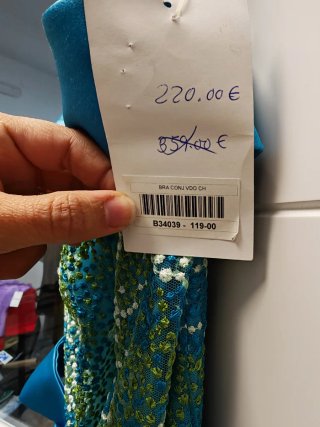 Vestido corto fiesta azul y verde