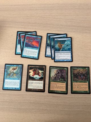 Lote Cartas Magic infrecuentes antiguas