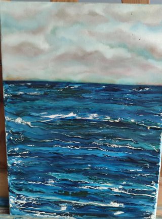Pinturas para recaudar donativo