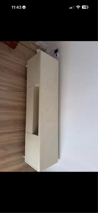 Mueble TV beige madera