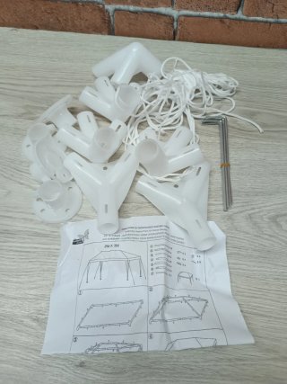 Carpa Cenador 2x3m Blanca