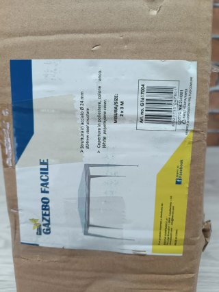 Carpa Cenador 2x3m Blanca