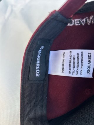 Gorra DSQUARED2 Roja