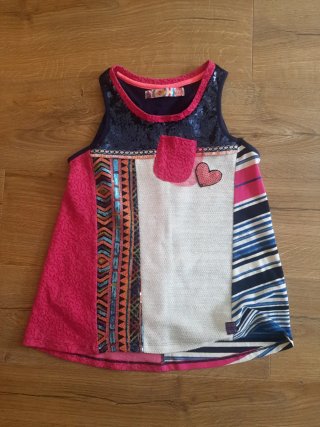 Camiseta Desigual niña multicolor