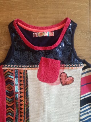 Camiseta Desigual niña multicolor