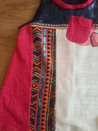 Camiseta Desigual niña multicolor