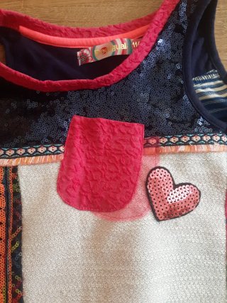 Camiseta Desigual niña multicolor