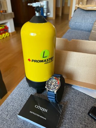 Orologio Citizen Promaster Pepsi Automático Diver 200