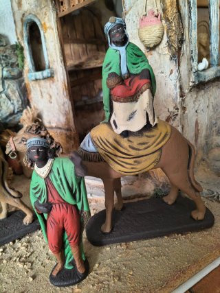 Figuras Belén Reyes Magos Camellos