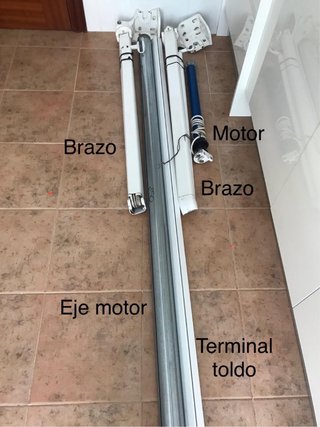 Estructura Toldo Completa