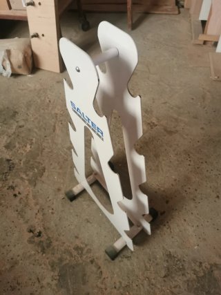 Soporte para pesas