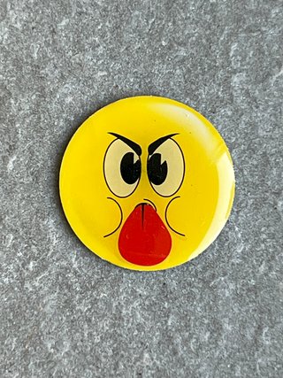 Set 3 Calamite Emoji Magneti Rotondi