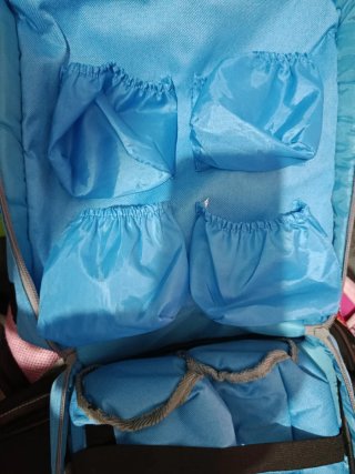 Mochila Camping con Utensilios y Bolsa Frío