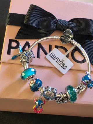 Pulsera Rígida Pandora Charms