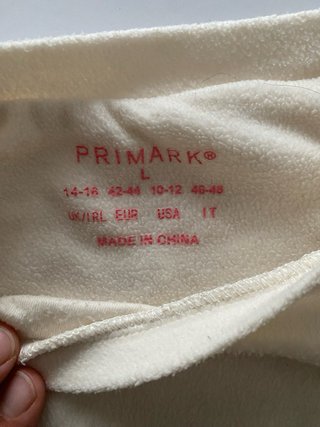 Pijama mujer Primark beige y rosa