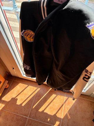 Chaqueta Varsity NBA Los Angeles Lakers Brum Beby