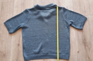 Camicia maglia cardigan Zara tg S modello retro'