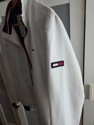 Cazadora Tommy Jeans Blanca Talla M