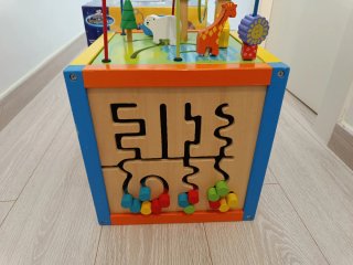 Cubo Multi-actividades de Madera