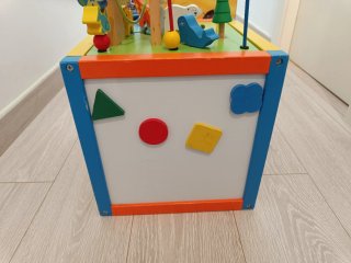 Cubo Multi-actividades de Madera