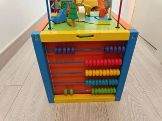 Cubo Multi-actividades de Madera