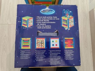 Cubo Multi-actividades de Madera