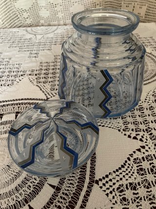 Servizio Art Déco Vetro 4 Coppette
