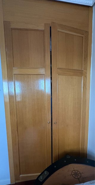 Puertas armario madera SÓLO HASTA MAÑANA DOMINGO