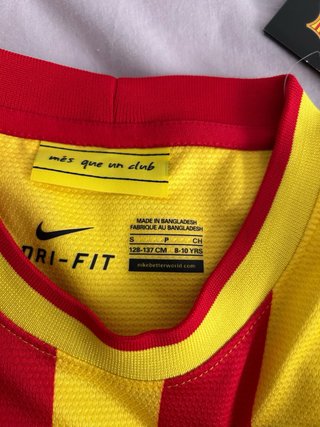 Camiseta FC Barcelona 2013-14 Talla S Niño