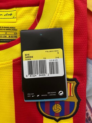 Camiseta FC Barcelona 2013-14 Talla S Niño