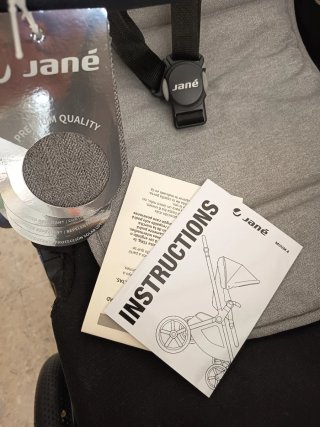 Silla de paseo Jané gris