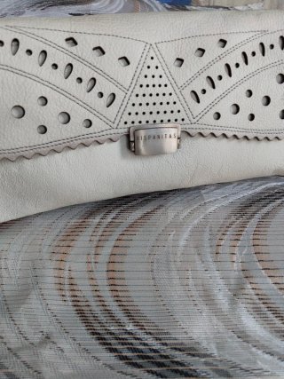 Bolso Hispanitas Beige/blanco