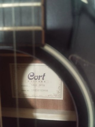 Guitarra Electroacústica Cort GA1E OPSB