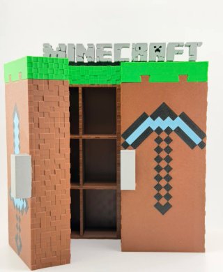 Expositor Minecraft Funko Kinder
