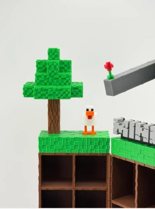 Expositor Minecraft Funko Kinder