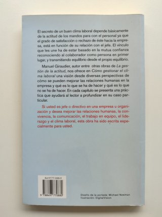 COMO GESTIONAR EL CLIMA LABORAL LIBRO