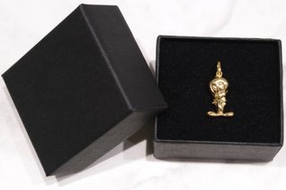 COLGANTE PIOLÍN, ORO 18K/1.6g