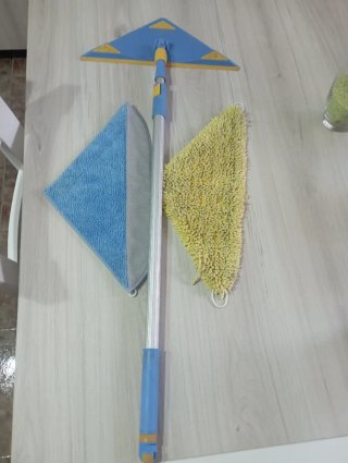 Mopa triangular con 2 paños